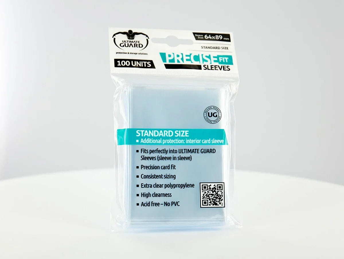 Ultimate Guard: Sleeves – Precise-Fit Inner Sleeves – Transparent