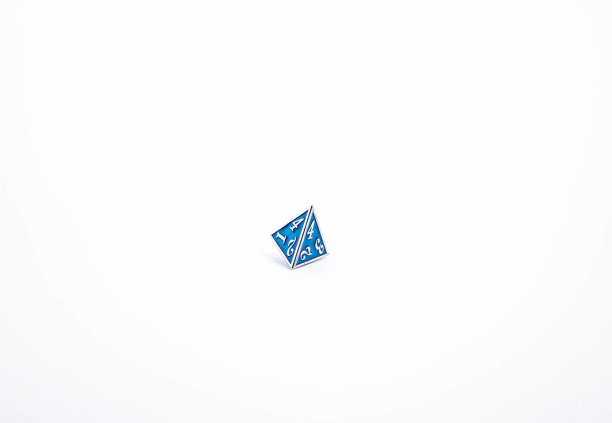 LPG Dice RPG Set Serif Blue/Silver