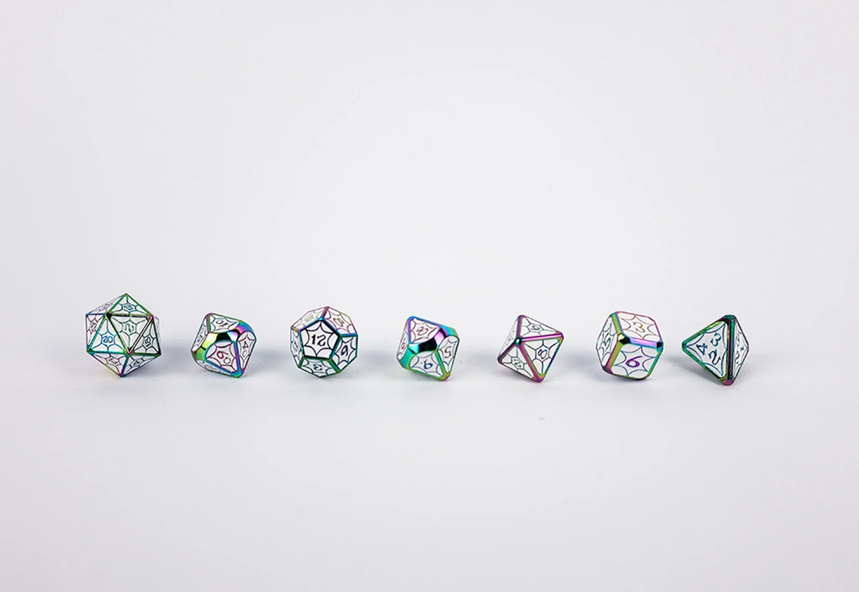 LPG Dice RPG Set Leadlight Dazzle Bright