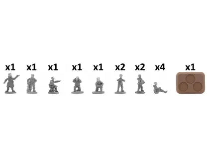 Flames of War: Finnish: AA Gun Crew (Winter) (Special Order)