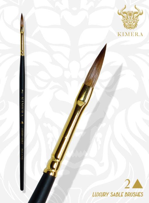 Kimera Brushes Set – Kolinsky Sable 5 brushes