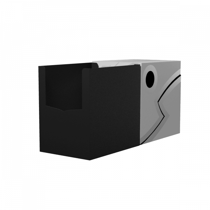 Dragon Shield: Deck Box – Double Shell – Ashen White/Black