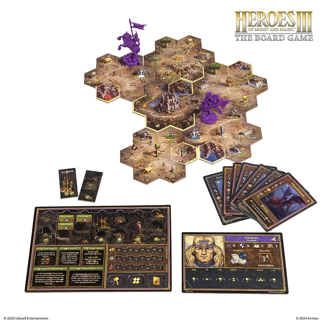 Heroes Of Might and Magic III: The Board Game: Core Game (HOMM III)