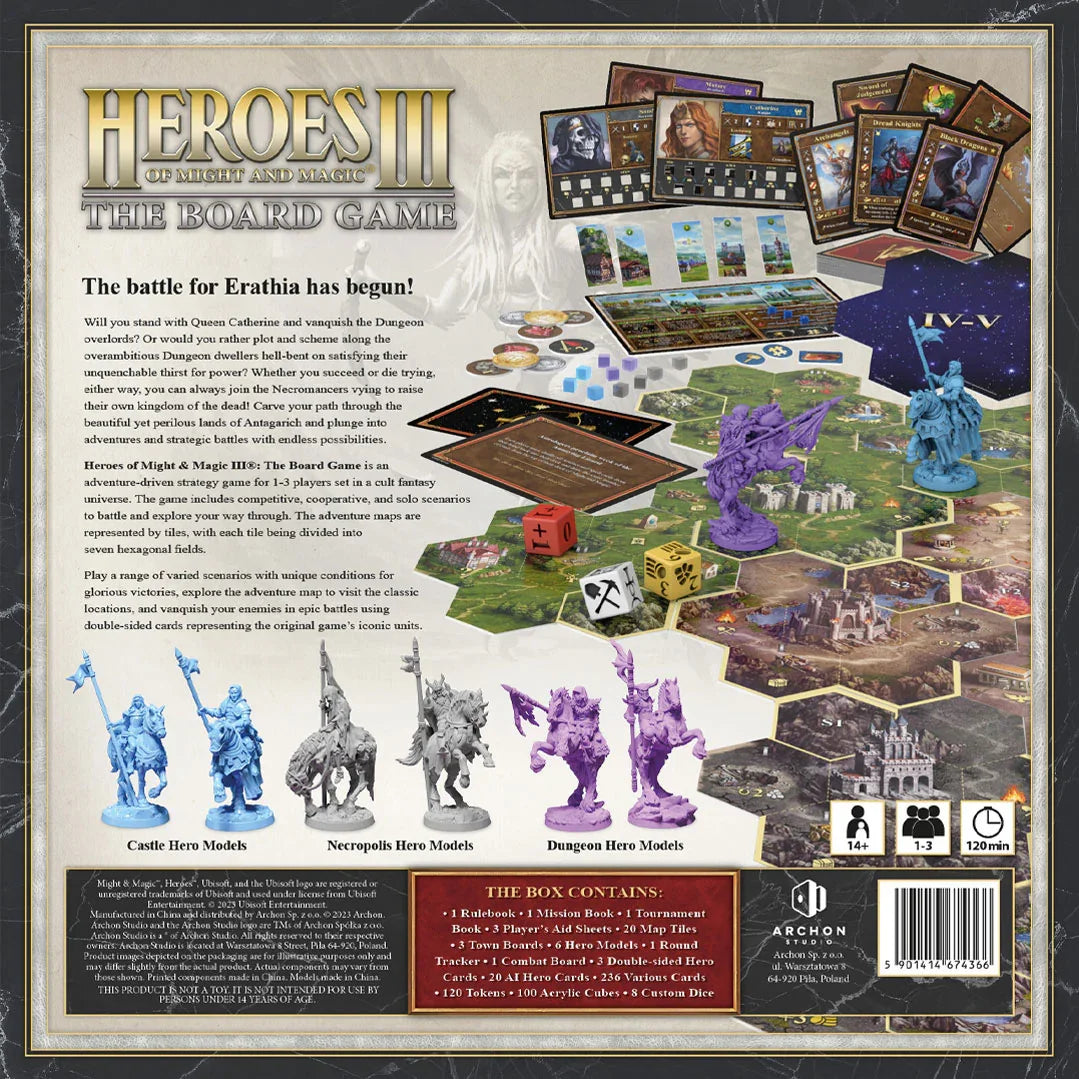 Heroes Of Might and Magic III: The Board Game: Core Game (HOMM III)