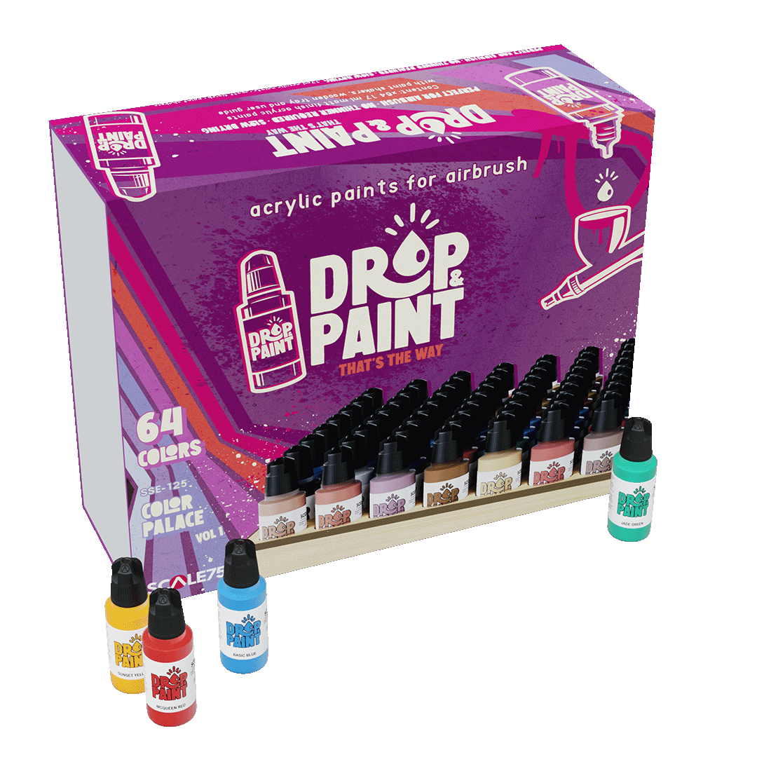 Scale 75 - Drop and Paints - Color Palace Vol 1 Paint Set