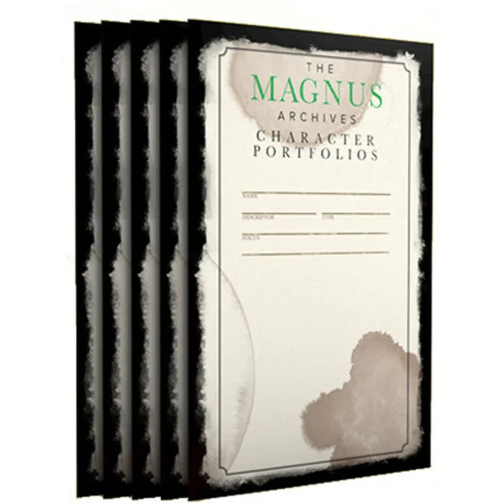 The Magnus Archives Character Portfolios (Set of 5)