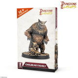 Dungeons & Lasers: Miniatures - Owlbear Family