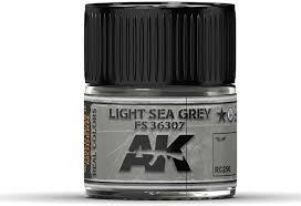 AK Interactive Real Colors - Acrylic Lacquer Paint 10ml bottle - LIGHT SEA GREY FS 36307