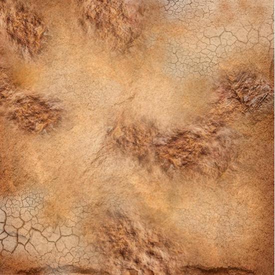 GamerMats: Sandy Terrain - Wargame Mat - 36" x 36 - Pre-Order