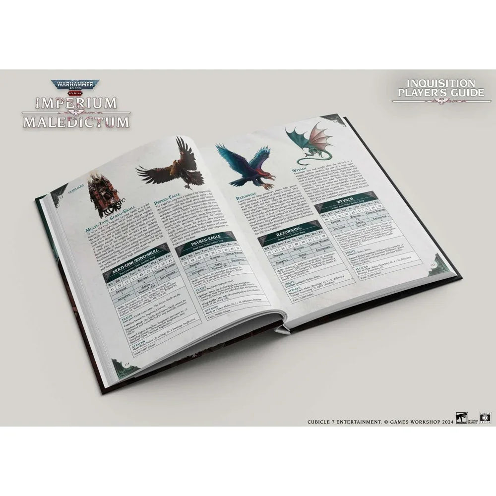 Warhammer 40k RPG Imperium Maledictum Inquisition Players Guide