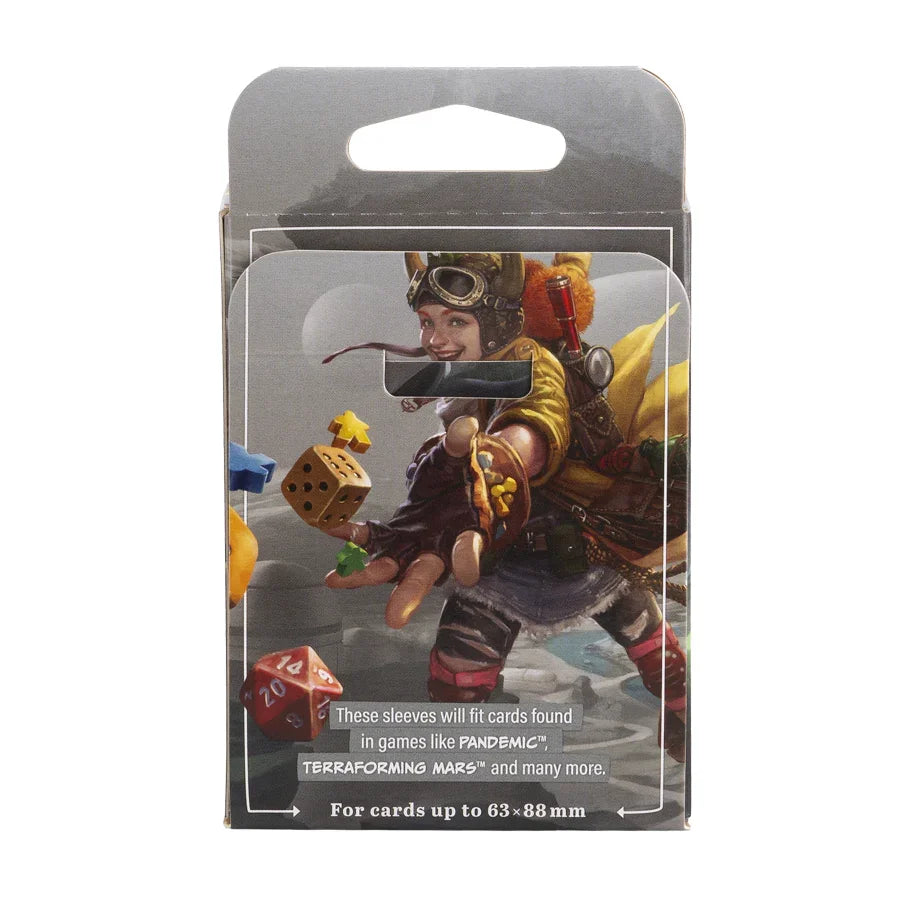 Dragon Shield: Board Game Sleeves – Clear Non-Glare – Common Standard