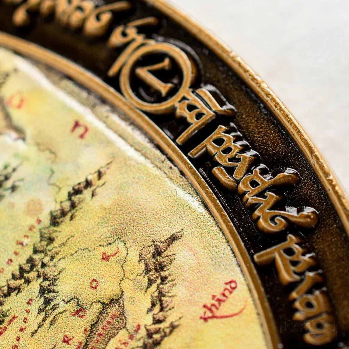 Lord of the Rings: Middle Earth Map Deluxe Coin