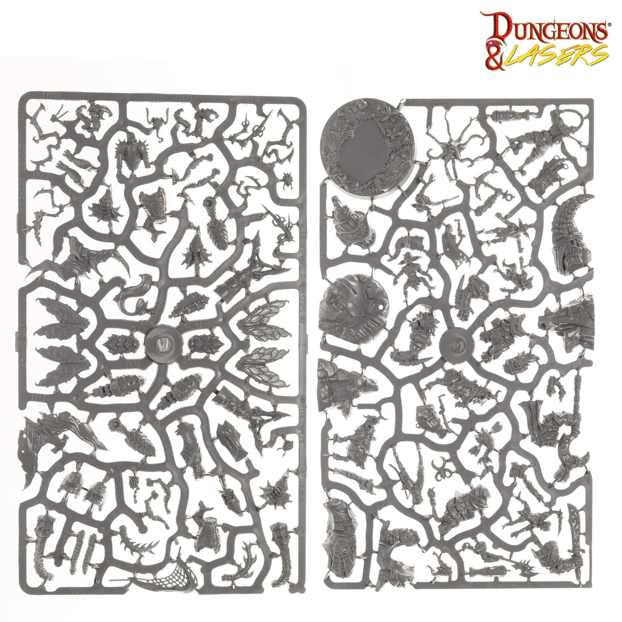 Dungeons & Lasers: Miniatures - Raiders And Beasts Of Scareguards Archipelago