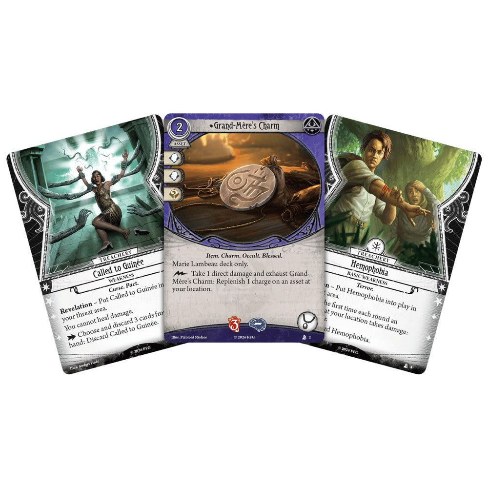 Arkham Horror: The Card Game – Investigator Deck: Marie Lambeau