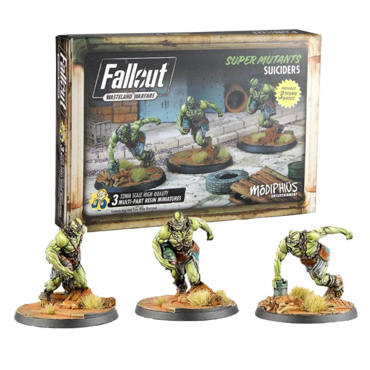 Fallout Wasteland Warfare Super Mutants Suiciders (2019)