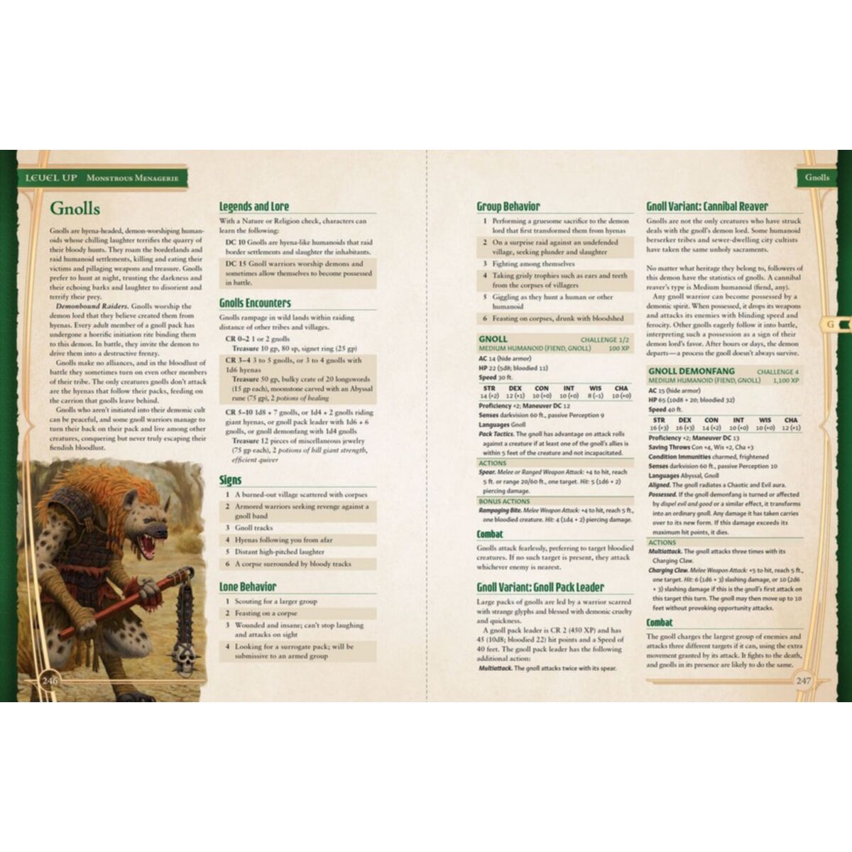 Level up Advanced 5th Edition: Monstrous Menagerie