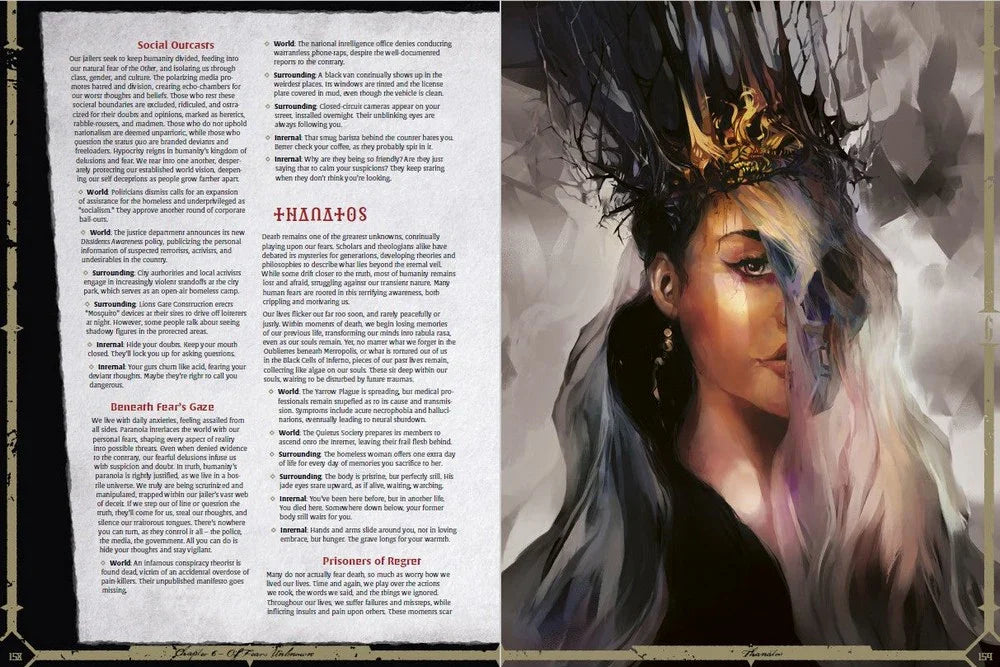 KULT RPG - Divinity Lost - Beyond Darkness Madness (Black Ed.)