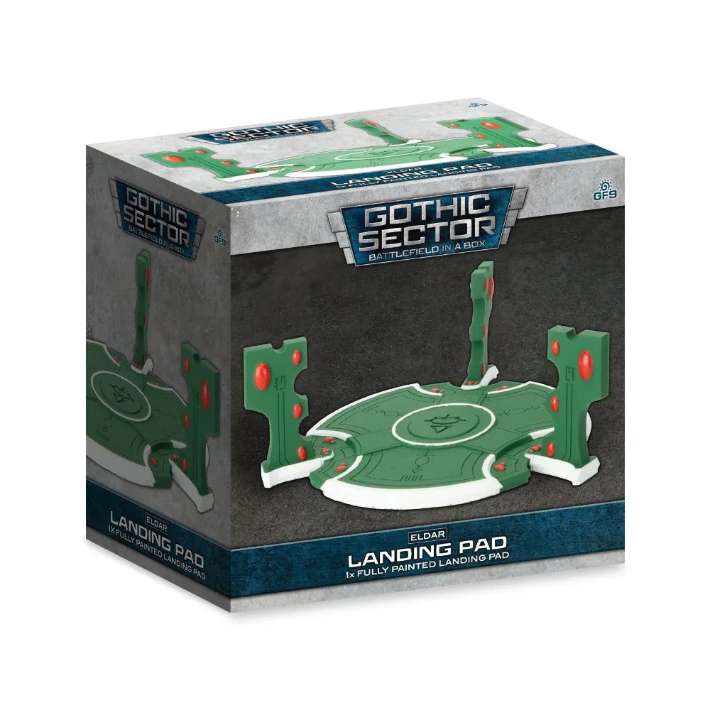 Battlefield in a Box: Gothic Sector – Eldar Landing Pad (x1)