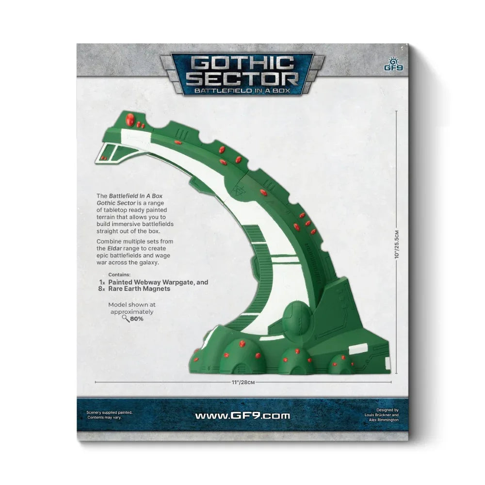 Battlefield in a Box: Gothic Sector – Eldar Heavy Webway Warpgate (x1)