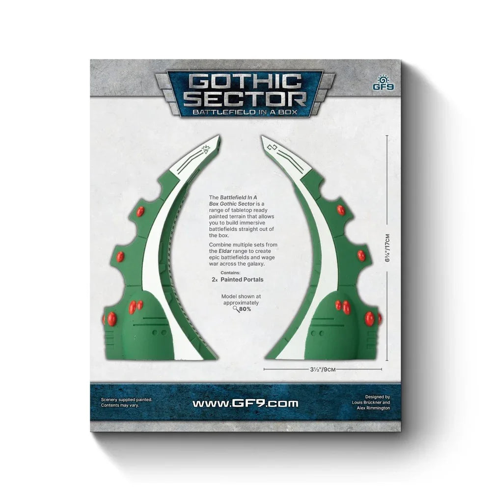 Battlefield in a Box: Gothic Sector – Eldar Portals (x2)