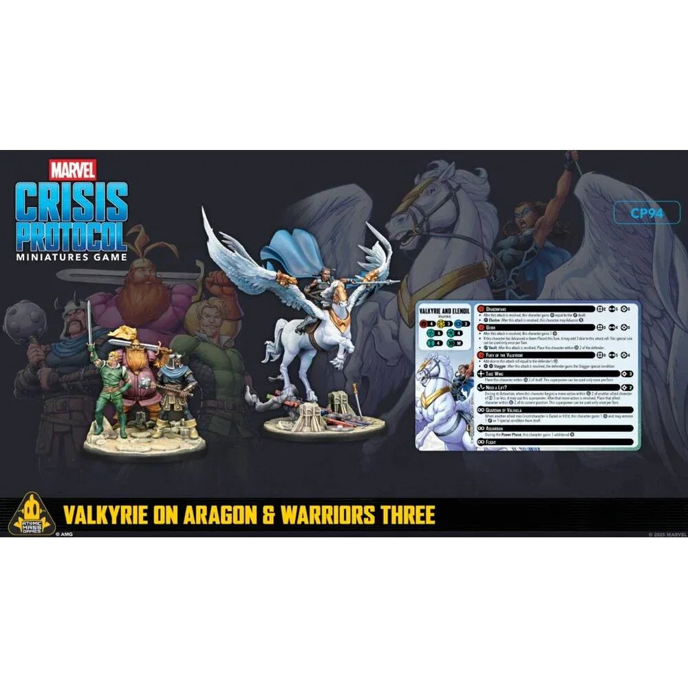 Marvel: Crisis Protocol – Valkyrie on Elendil & Warriors Three