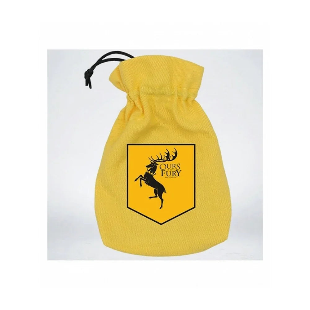 Q Workshop - Game of Thrones - Baratheon - Dice Pouch
