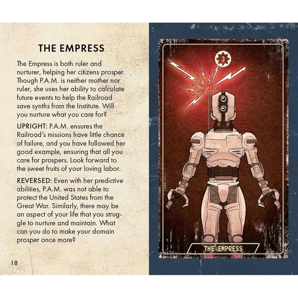 Fallout: The Official Tiny Tarot Deck and Guidebook