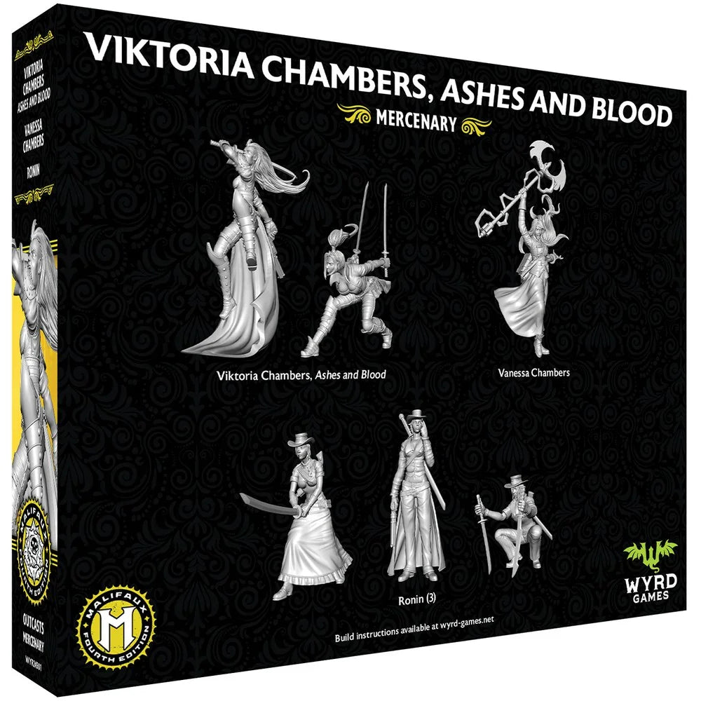 Wyrd Games: Malifaux: Outcasts: Viktoria Chambers - Ashes and Blood