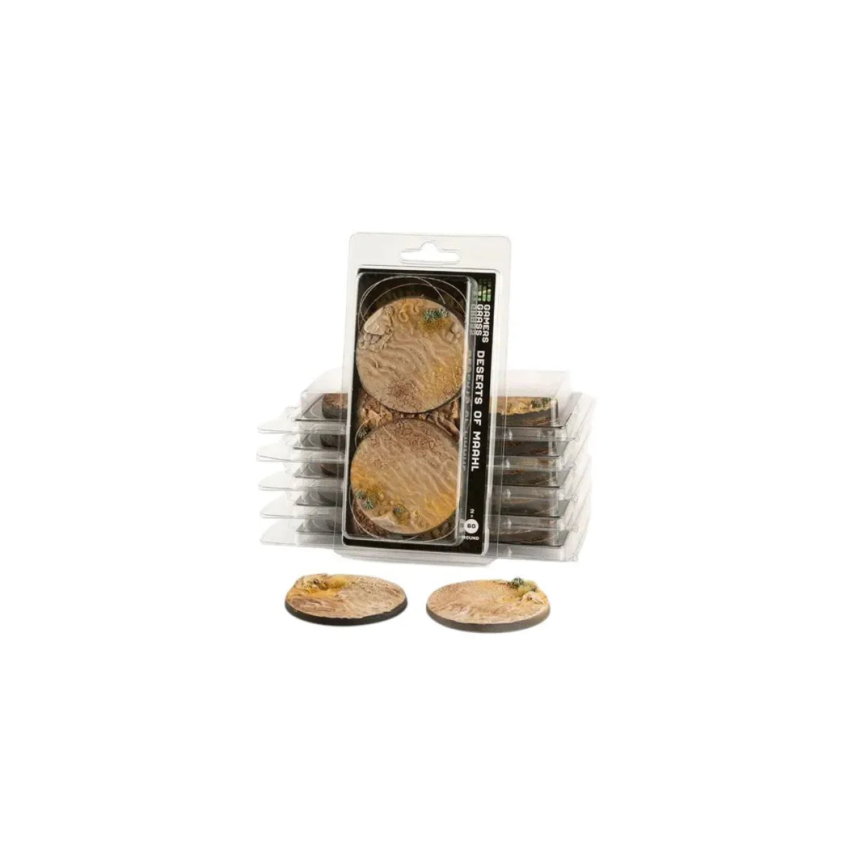 Gamers Grass - Battle Ready Bases - Deserts of Maahl - Round 60mm (x2)