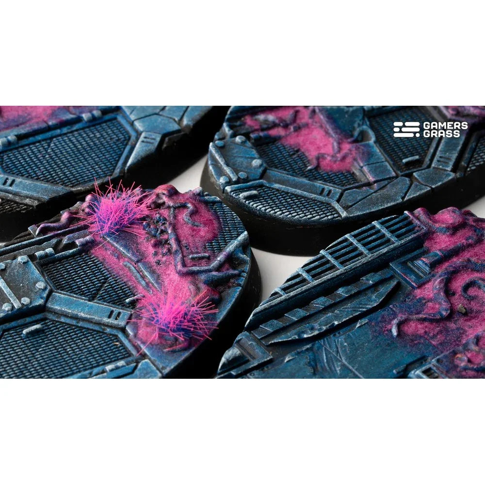 Gamers Grass - Battle Ready Bases - Alien Infestation - Oval 60mm (x4)