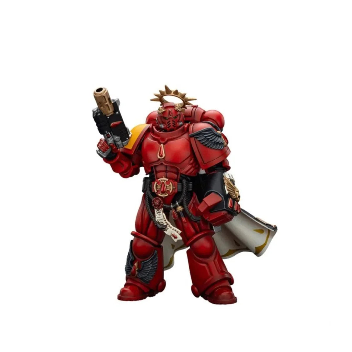 Warhammer Collectibles: 1/18 Scale Blood Angels Captain with Inferno Pistol & Power Fist - Pre-Order