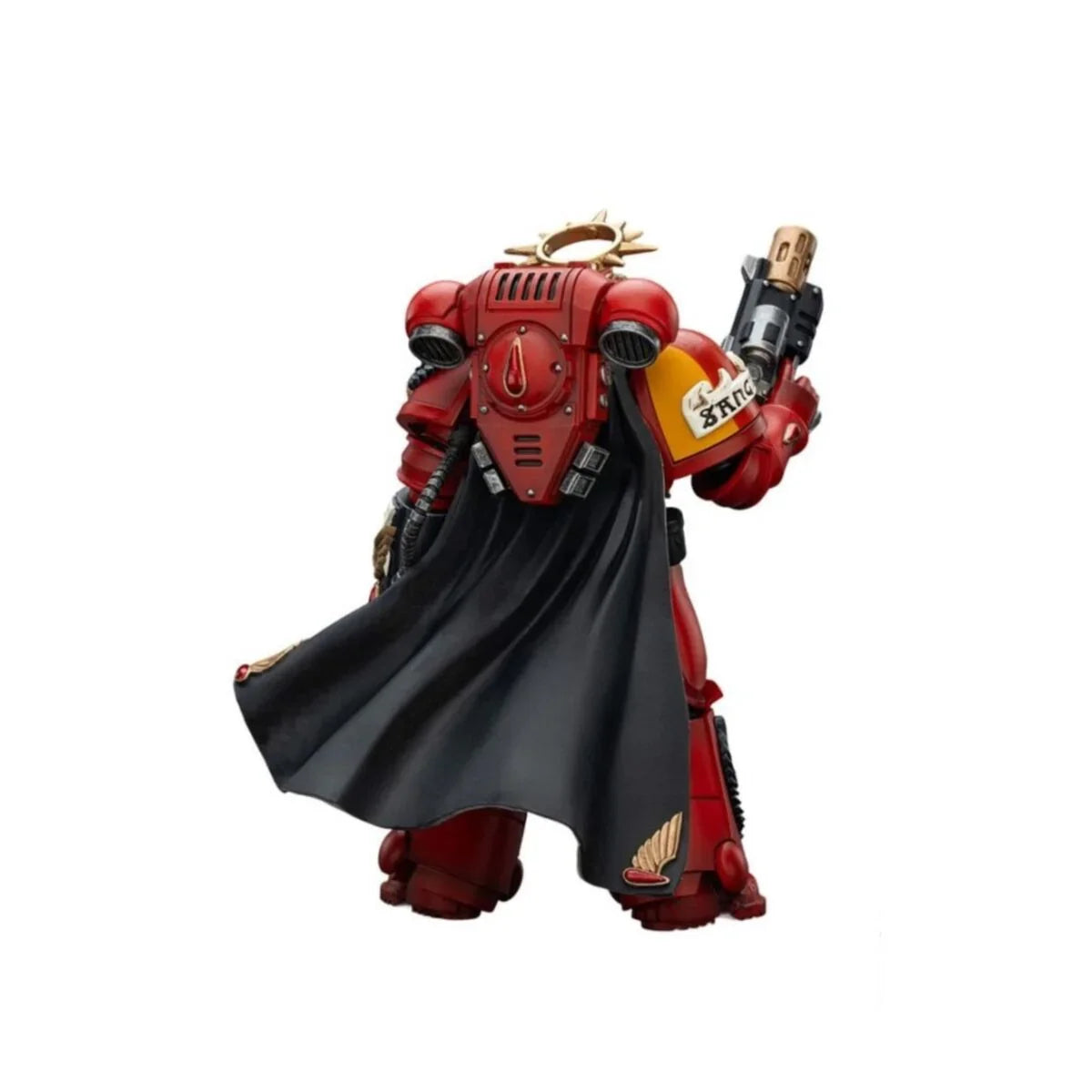 Warhammer Collectibles: 1/18 Scale Blood Angels Captain with Inferno Pistol & Power Fist - Pre-Order