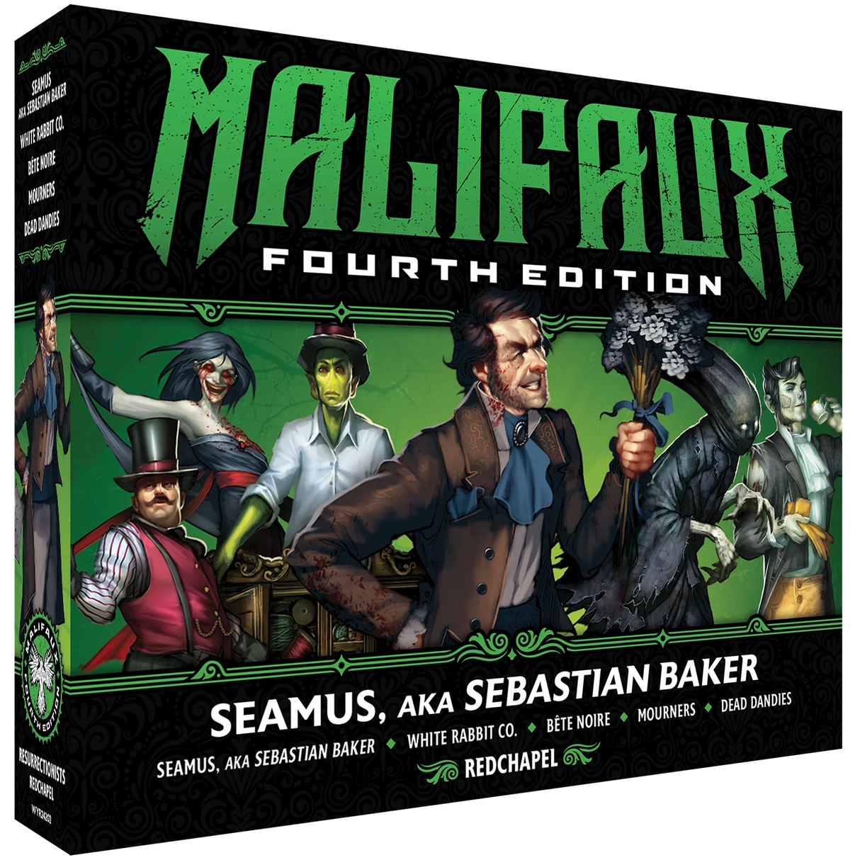 Wyrd Games: Malifaux: Resurrectionists: Seamus - aka Sebastian Baker