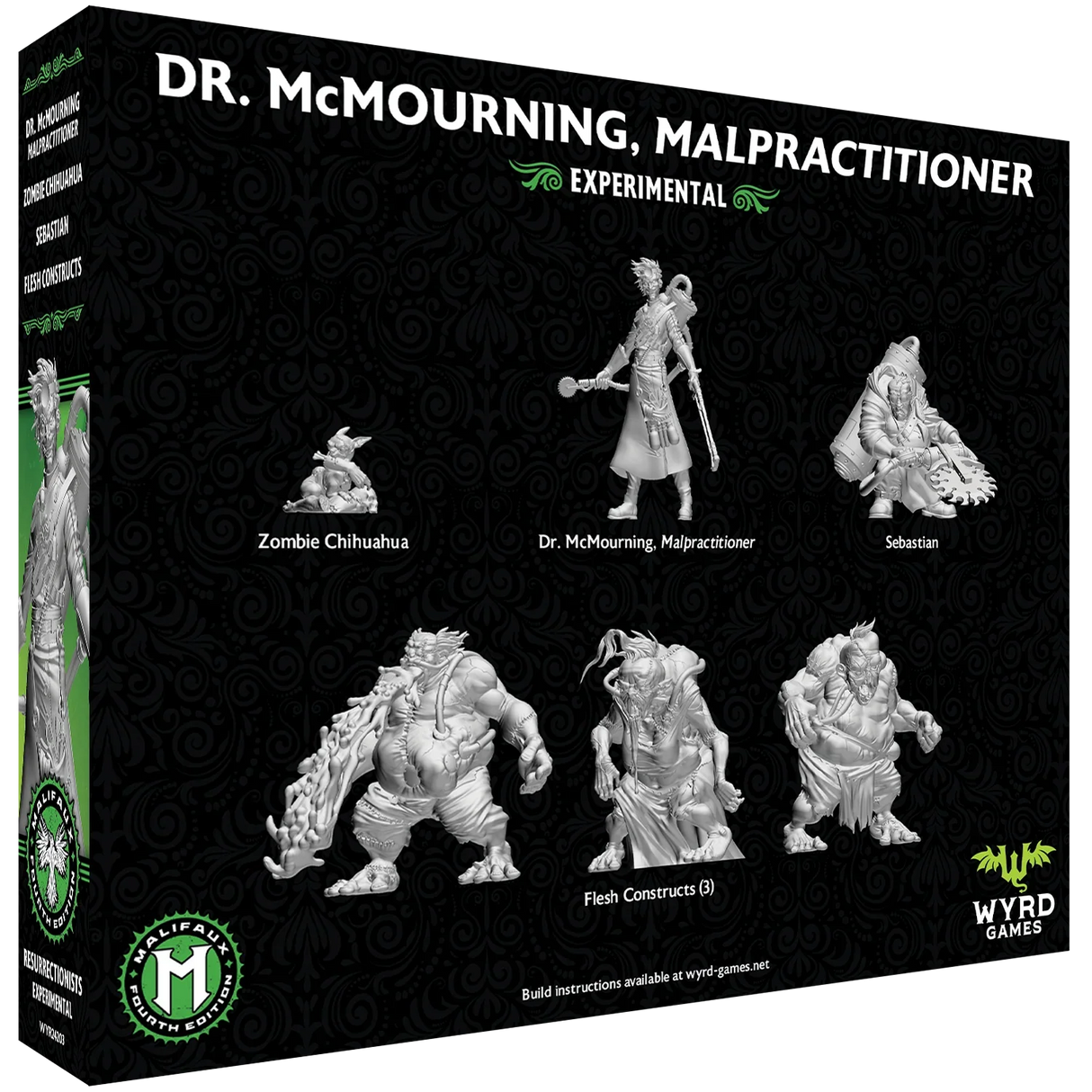Wyrd Games: Malifaux: Resurrectionists: Dr. McMourning - Malpractitioner