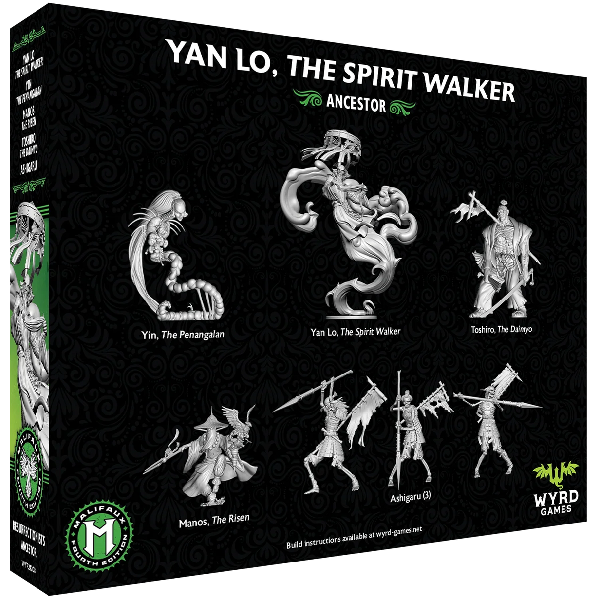 Wyrd Games: Malifaux: Resurrectionists: Yan Lo - The Spirit Walker