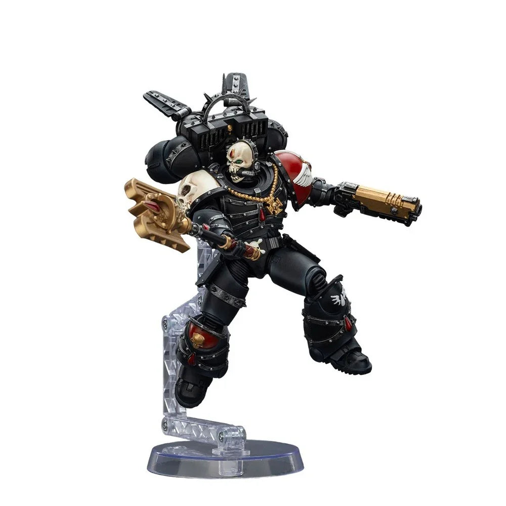 Warhammer Collectibles: 1/18 Scale Blood Angels Lemartes With Jump Pack Blood Crozius