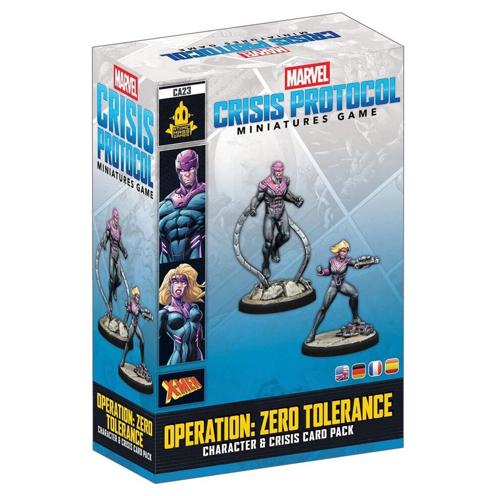 Marvel: Crisis Protocol – Character & Crisis Card Pack: Zero Tolerance is Extinction