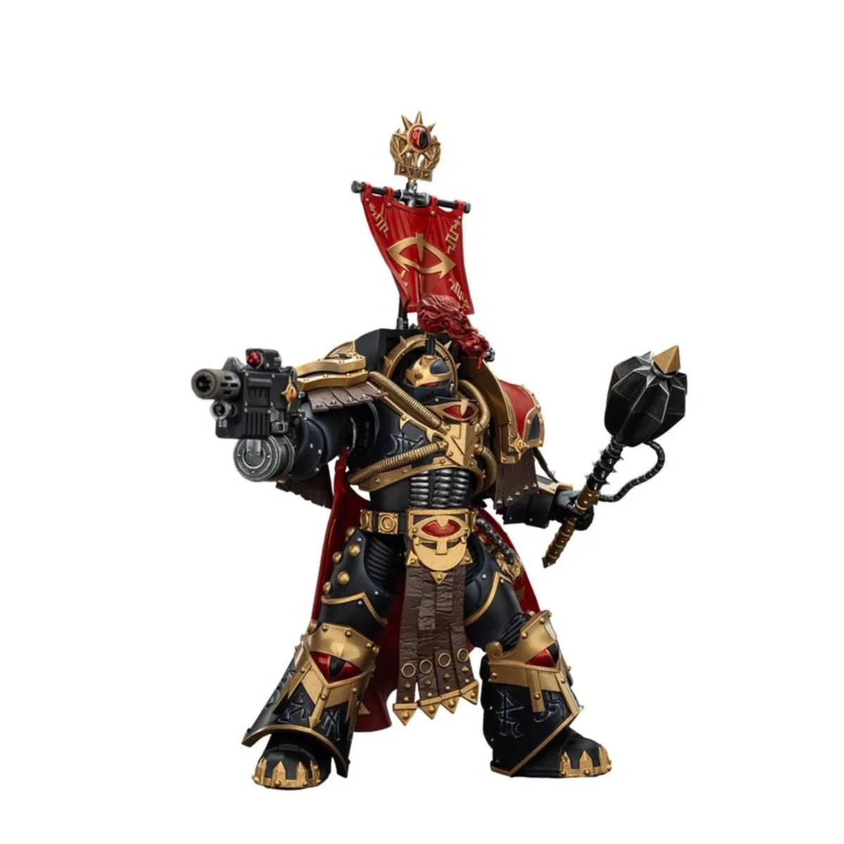Warhammer Collectibles: 1/18 Scale Sons of Horus Legion Cataphractii Praetor with Combi-Melta