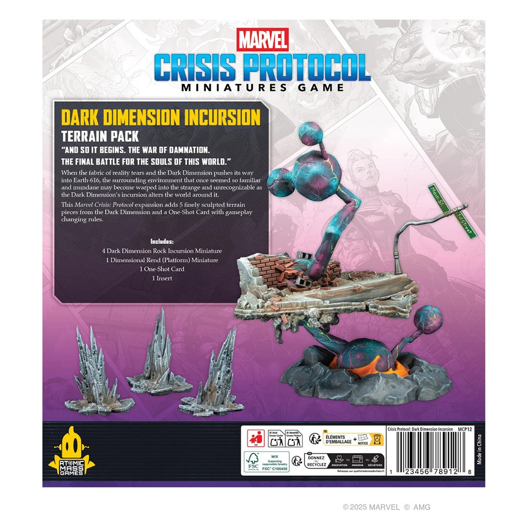 Marvel: Crisis Protocol – Dark Dimension Incursion Terrain Pack - Pre-Order