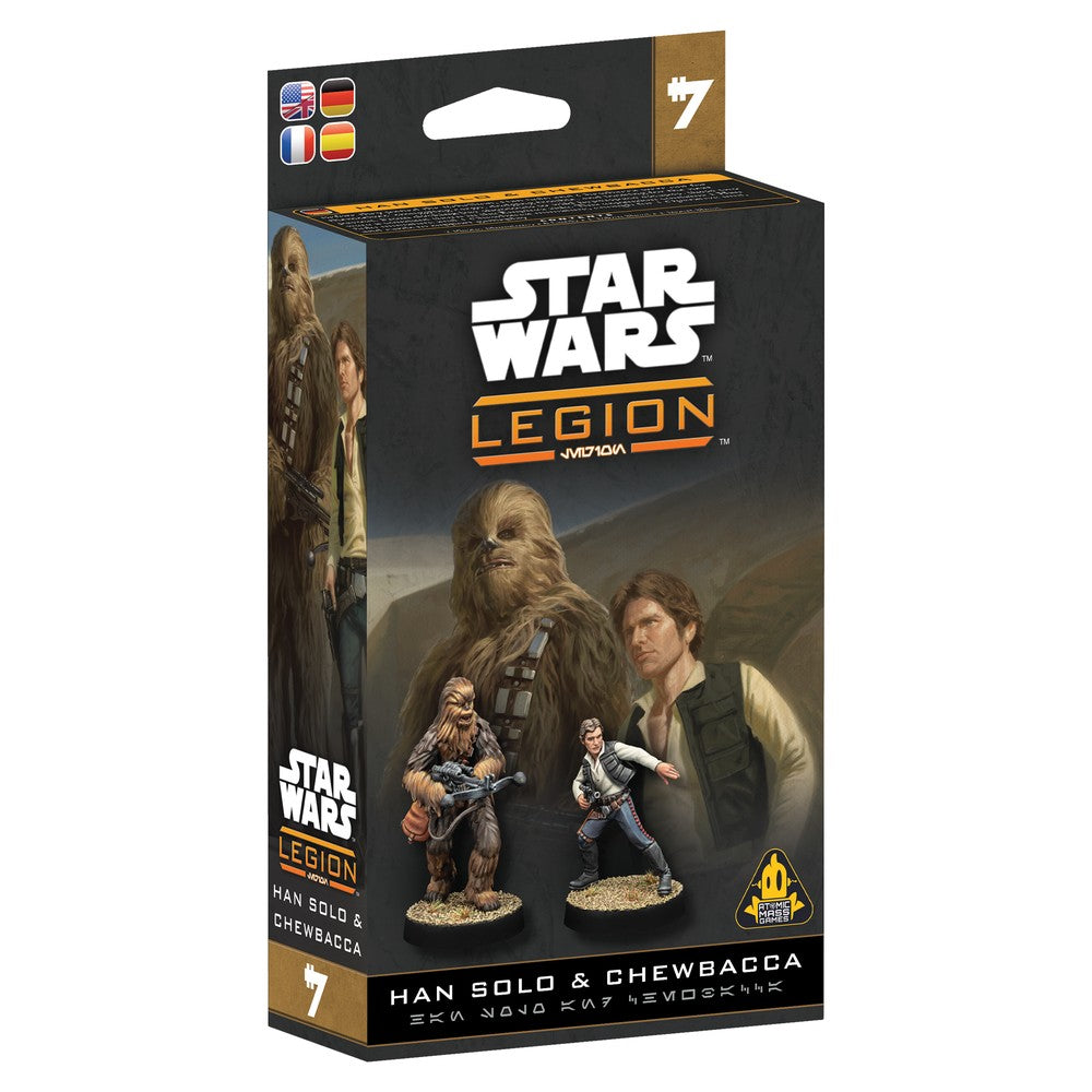 Star Wars: Legion – Han Solo & Chewbacca Character Pack - Pre-Order