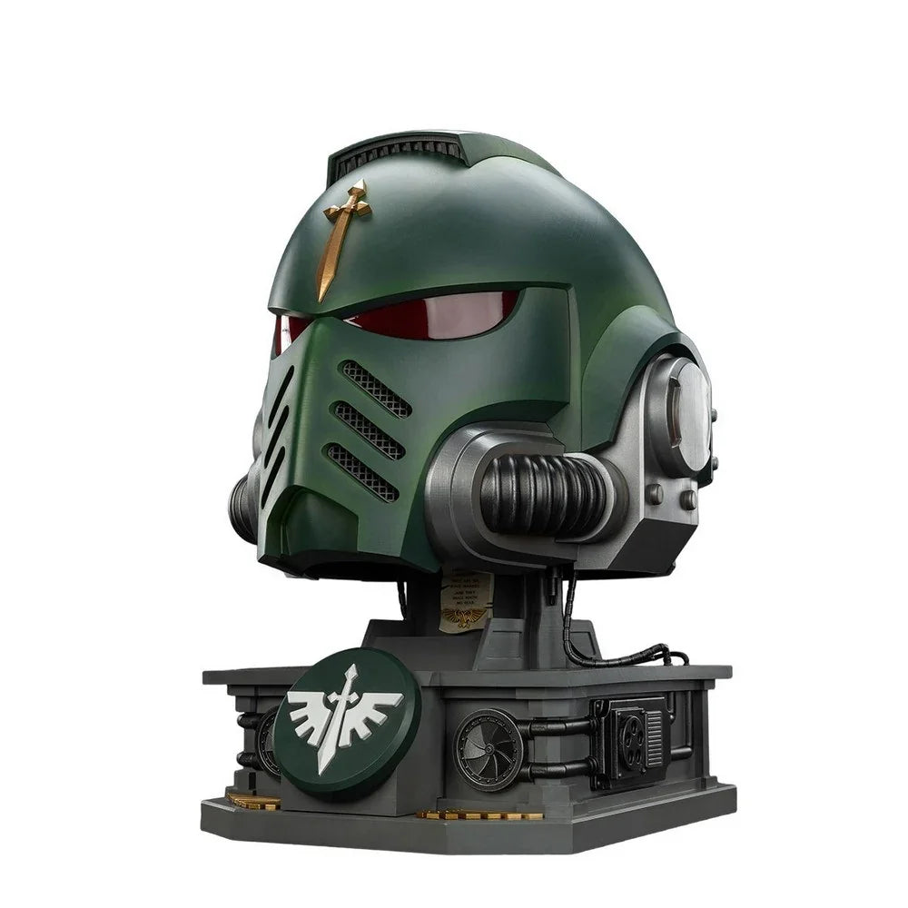 Warhammer Collectibles: 1/1 Scale Dark Angels MkX Helmet & Display Stand - Pre-Order