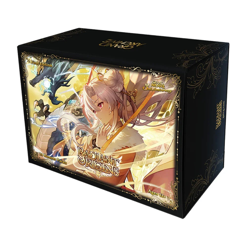 Grand Archive TCG: Radiant Origins – Booster Display – 1st Edition - Pre-Order