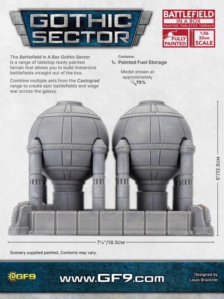 Battlefield in a Box: Gothic Sector – Castograd Fuel Storage