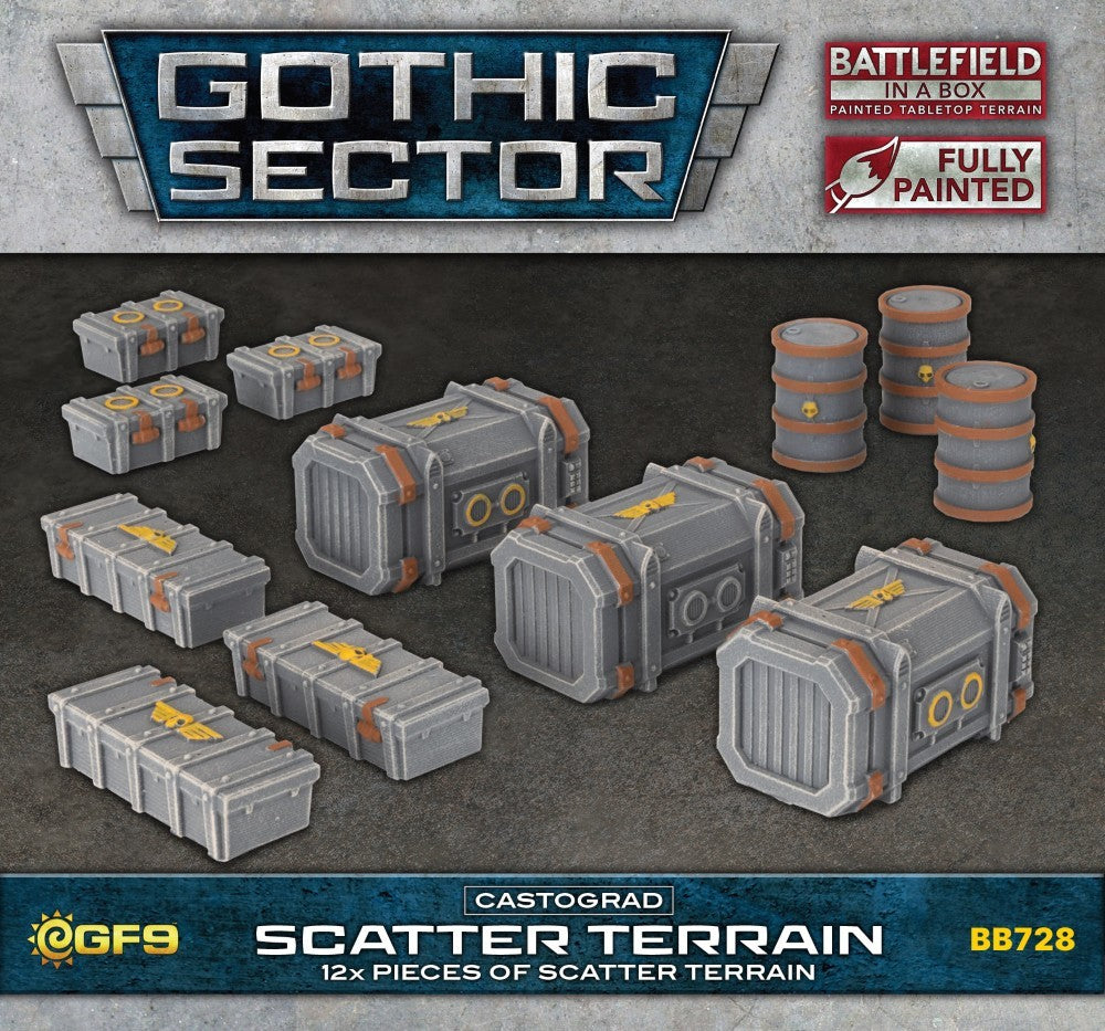 Battlefield in a Box: Gothic Sector – Castograd Scatter Terrain