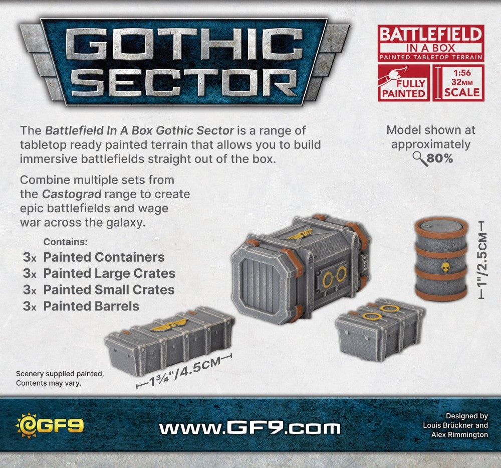 Battlefield in a Box: Gothic Sector – Castograd Scatter Terrain
