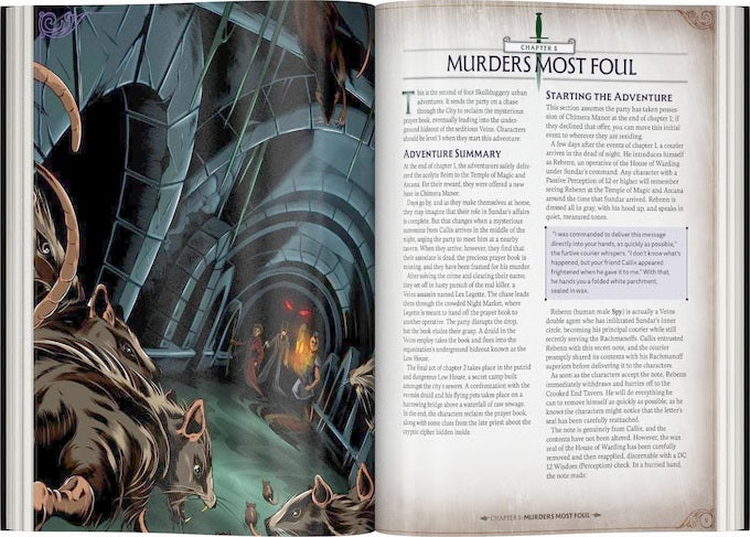Beadle & Grimm's Skullduggery: The 5E Urban Fantasy Companion