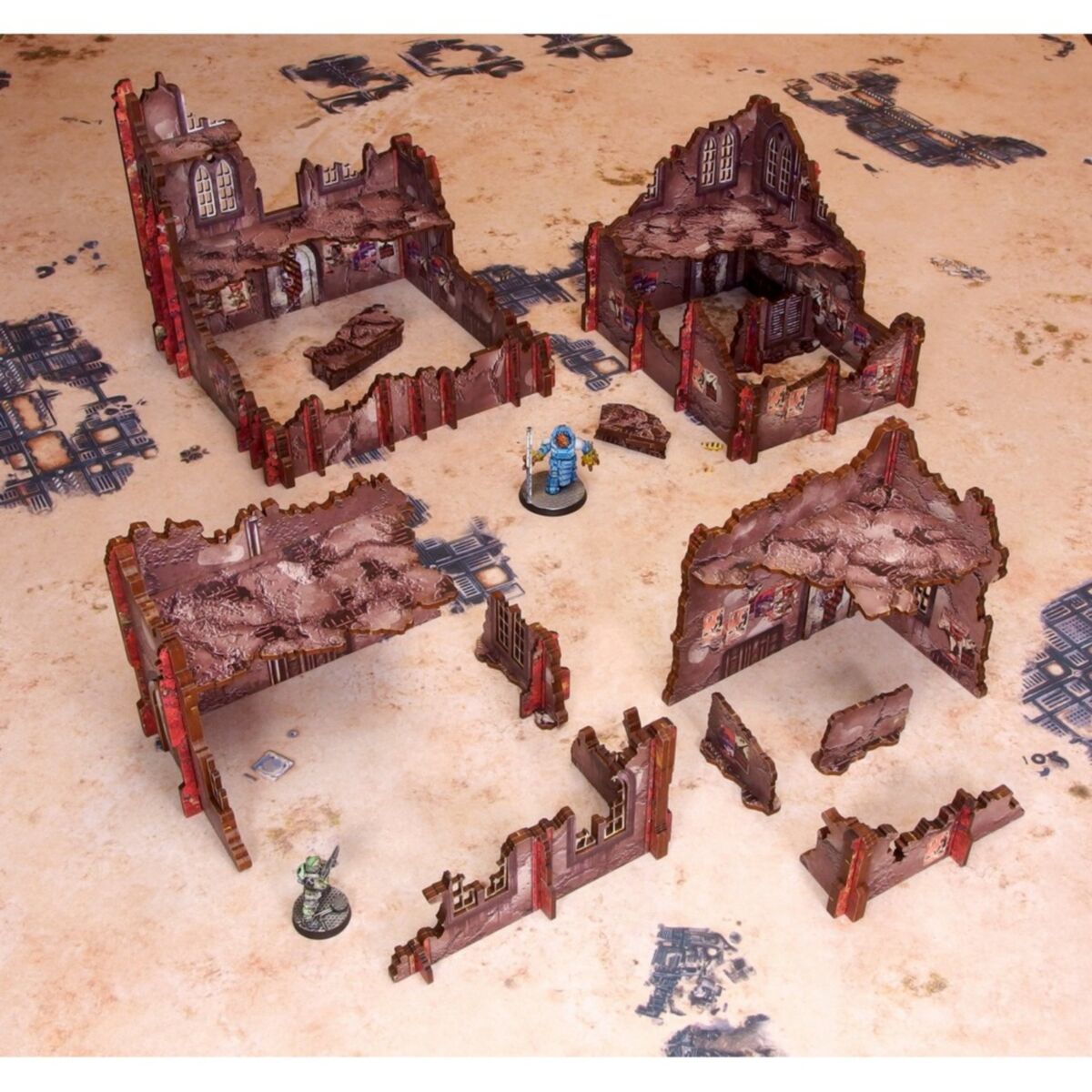 Micro Art Studio - Imperial KT Stronghold Bundle PREPAINTED - Pre-Order