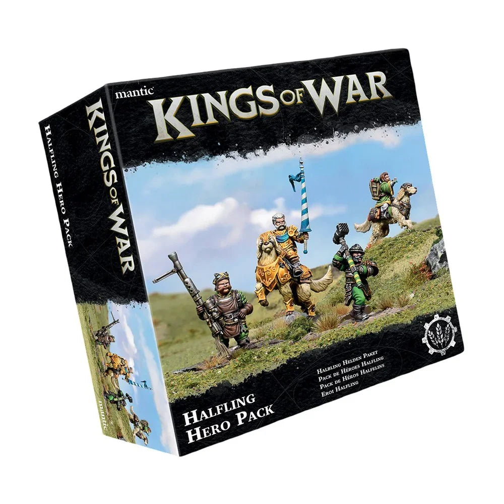 Kings of War - Halfling - Hero Pack (4th Ed)