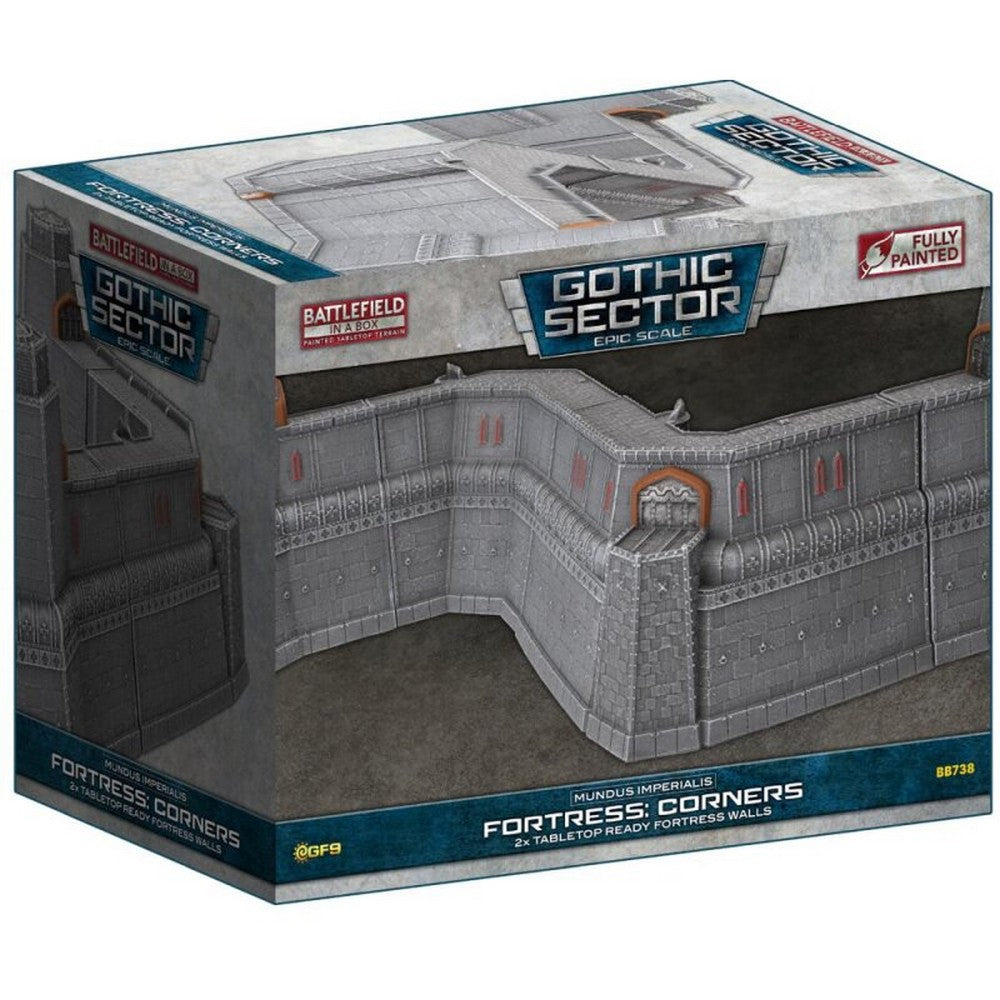 Battlefield in a Box: Gothic Sector - Mundus Imperialis Fortress: Corner - Pre-Order