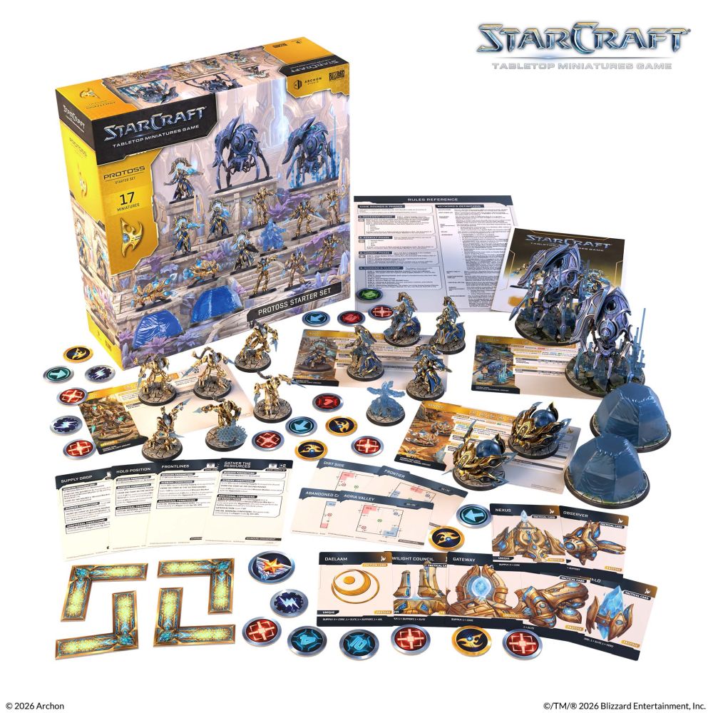 Starcraft Miniatures Games: Protoss Starter Set - Pre-Order